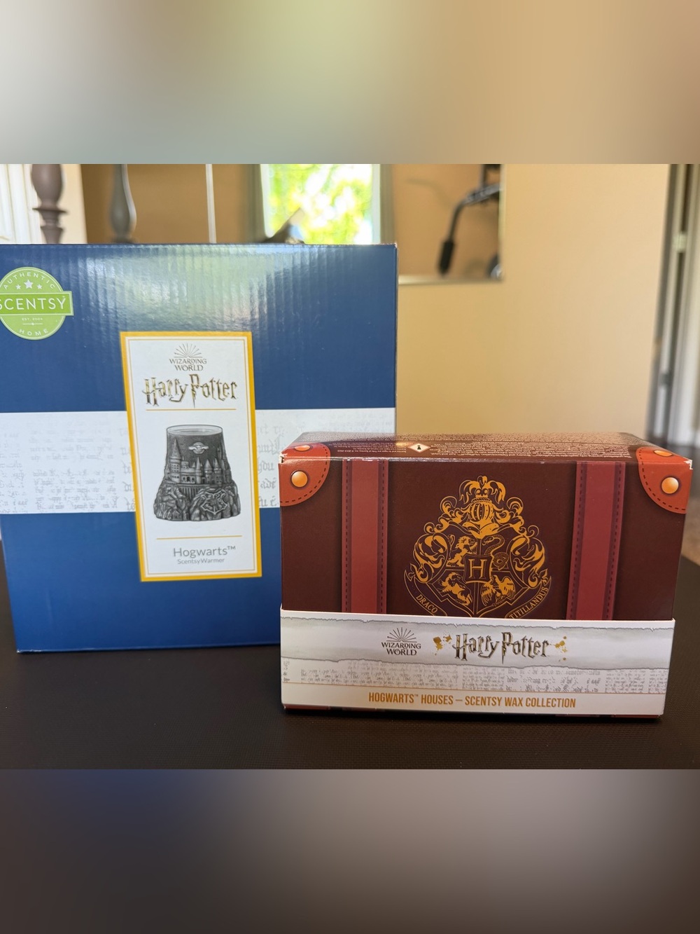 Harry Potter Hogwarts Scentsy Wax Collection - Brown/Gold